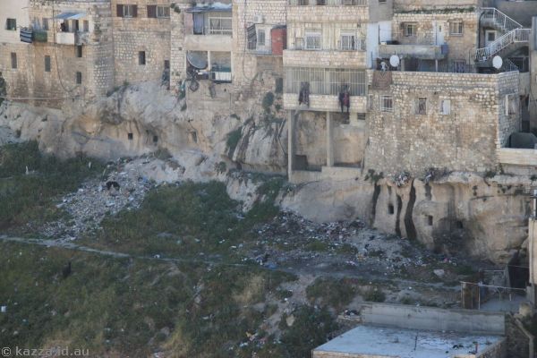 Anicent tombs in the Kidron Valley