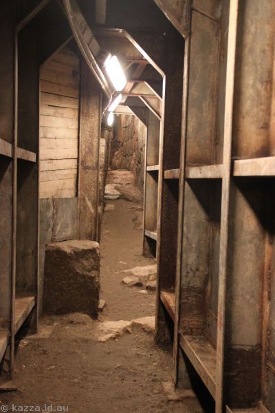 Heading back up the hill to the City of David