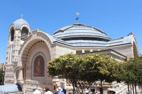 St Peter in Gallicantu (The Rooster Church)<br/>Photo by Dad