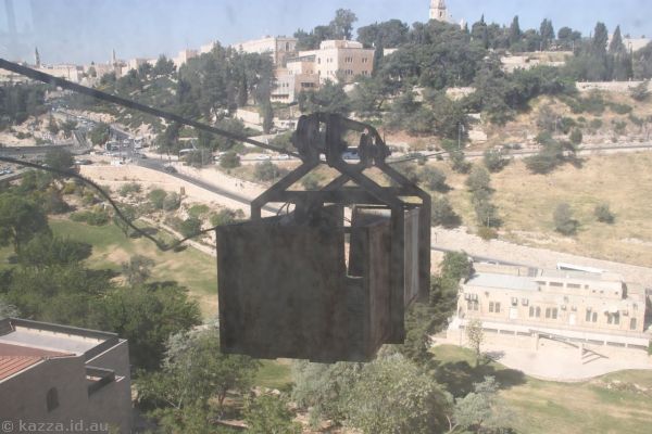 Cable car at Mount Zion Hotel