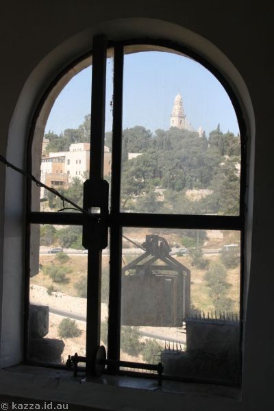 Cable car at Mount Zion Hotel