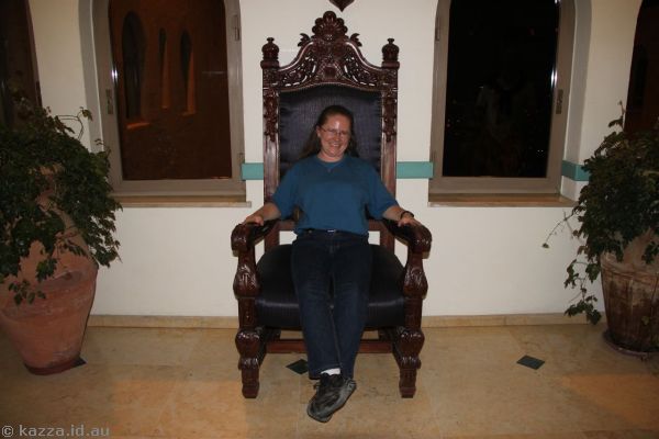 Me in a big chair