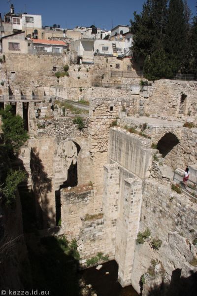 Excavations at the Pool of Bethesda