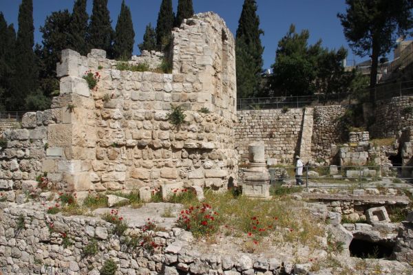 Excavations at the Pool of Bethesda