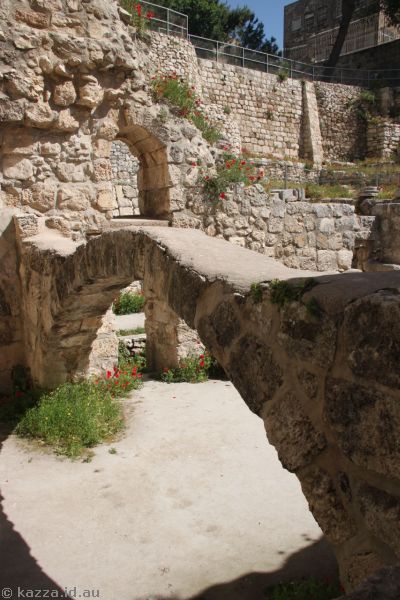 Excavations at the Pool of Bethesda
