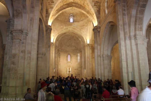 Inside St Anne's Basilica<br/>Photo by Dad