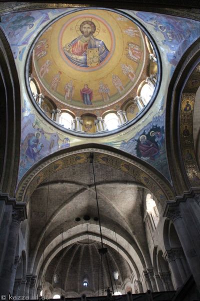 Roof of the Church of the Holy Sepulchre<br/>Photo by Dad
