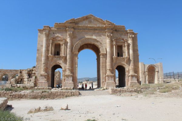 Gate at the southern end of the Hippodrome<br/>Photo by Dad