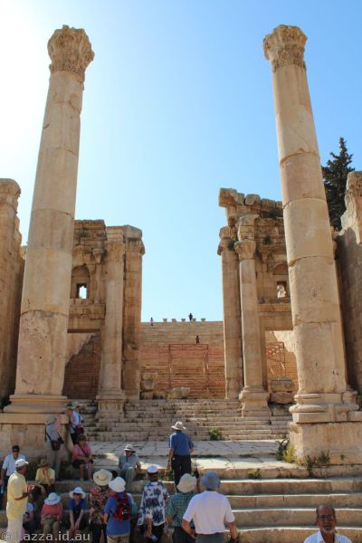 Building in ancient Jerash<br/>Photo by Dad