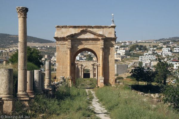North Tetrapylon at Jerash