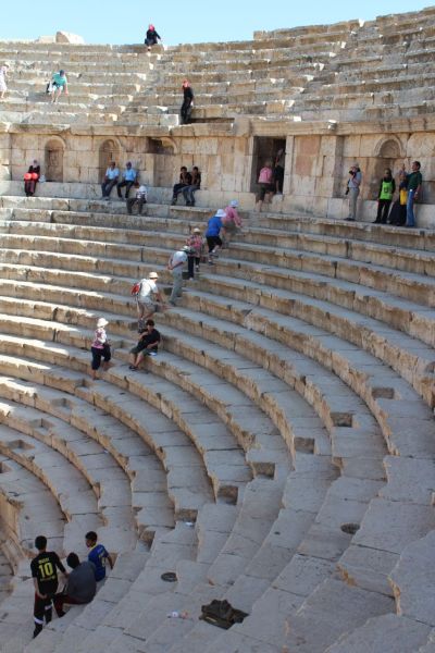Northern Theatre at Jerash<br/>Photo by Dad