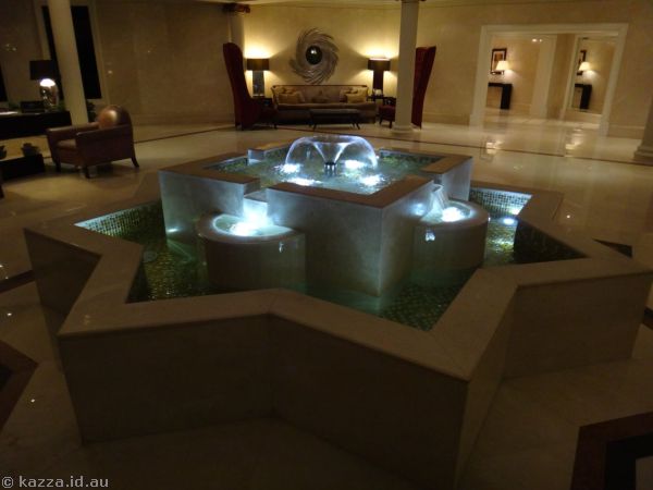 Fountains at the Marriott Hotel
