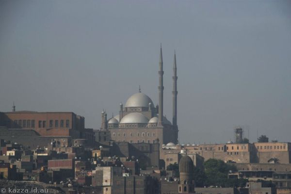 View towards Mosque of Muhammad Ali