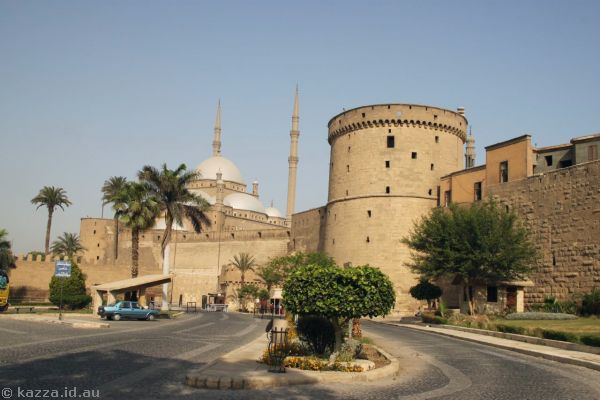 Tower in the citadel and Mosque of Muhammad Ali