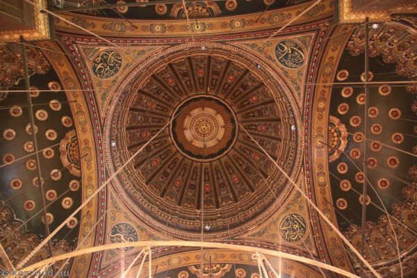 Roof of the Mosque of Muhammad Ali