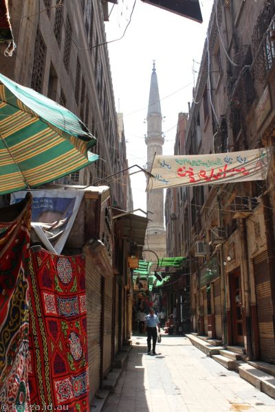 Streets in Khan el-Khalili<br/>Photo by Dad