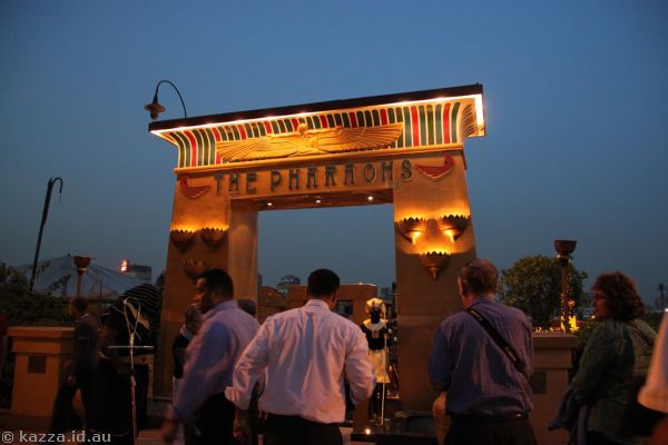 Entrance to The Pharaohs Cruise