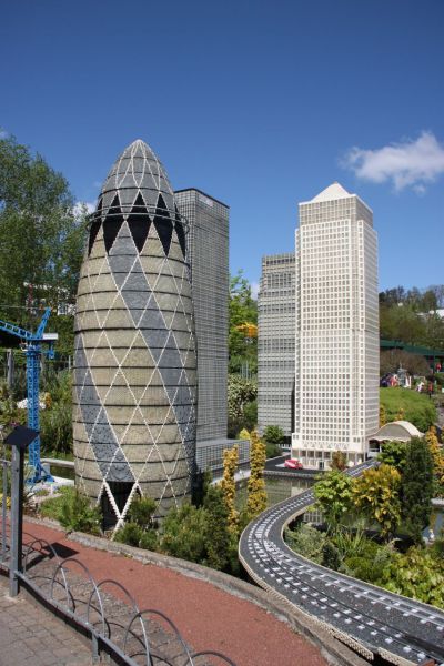 London buildings in Miniland