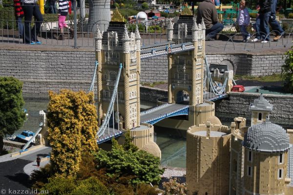 Tower Bridge in Legoland Miniland