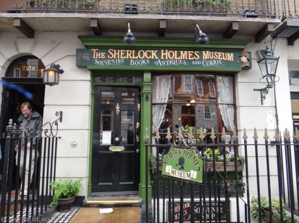 221B Baker Street - the Sherlock Holmes Museum