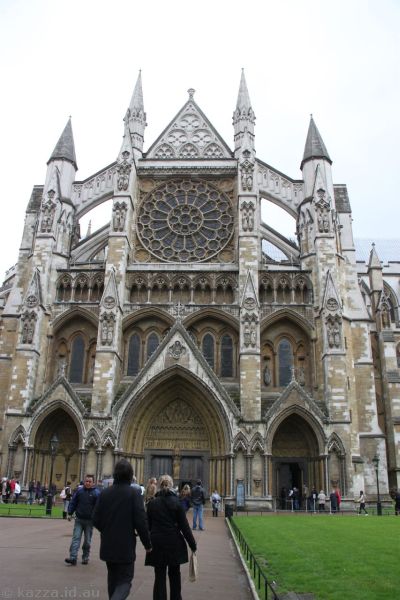North entrance of Westminster Abbey
