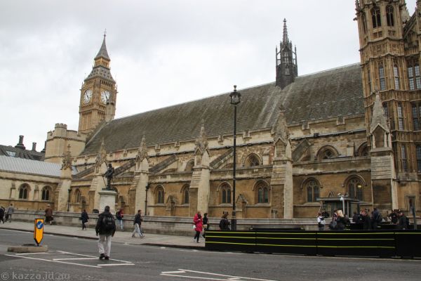 Westminster Hall (Big Ben in background)