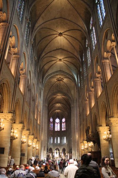 Interior of Notre Dame