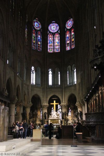 Interior of Notre Dame