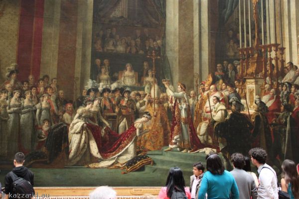 The Coronation of Napoleon by Jacques-Louis David
