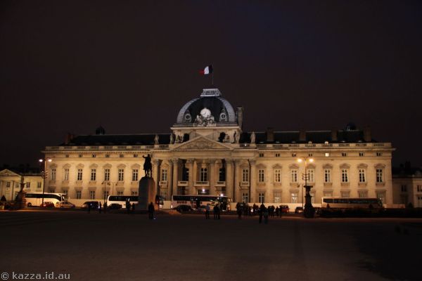 Ecole Militaire (Military School) by night