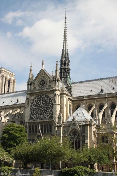 South face of Notre Dame