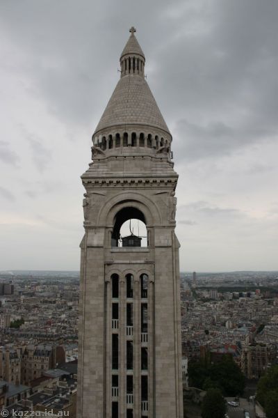 Bell tower on Sacré-Cœur