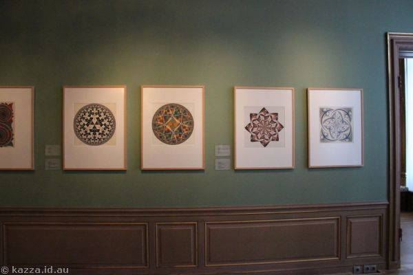MC Escher artworks