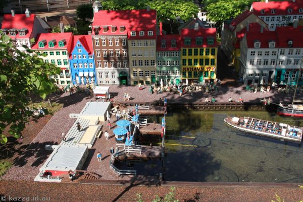 Copenhagen scene in Miniland