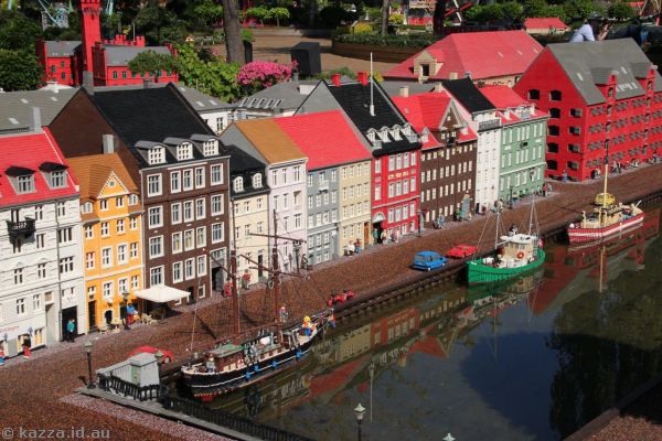 Copenhagen scene in Miniland