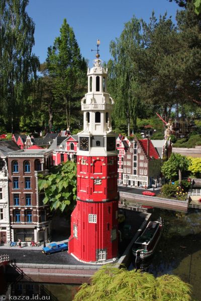 Amsterdam scene in Miniland