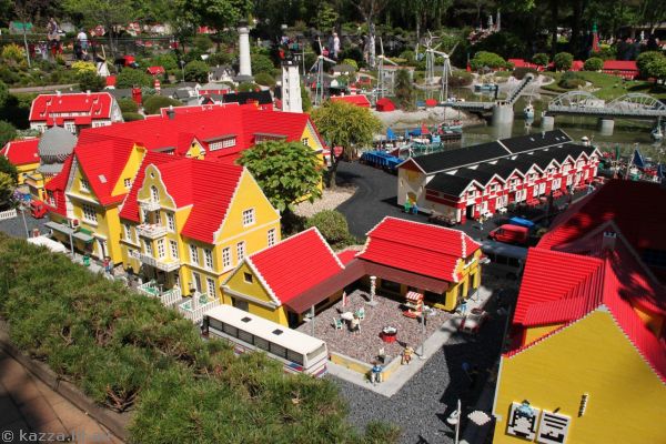 Village scene in Miniland