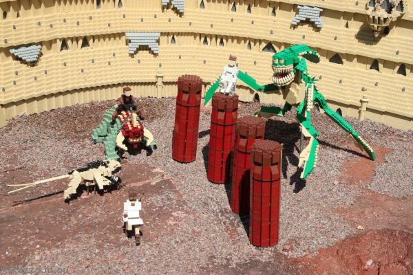 Arena of Geonosis in Star Wars Miniland