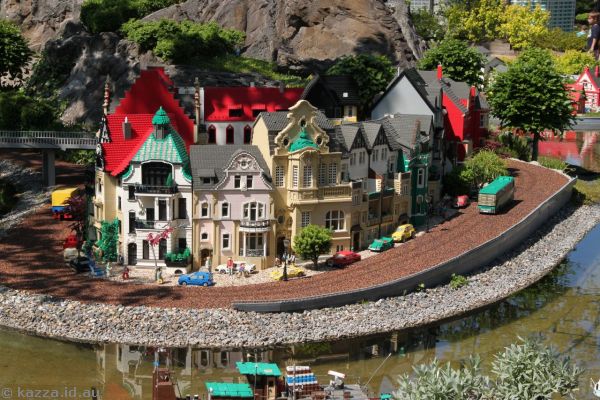 Dusseldorf scene in Miniland