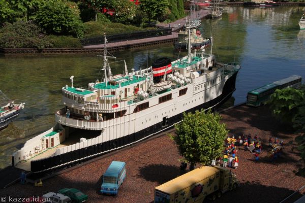 Broen model in Miniland (I think)