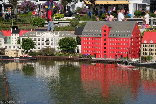 Copenhagen scene in Miniland