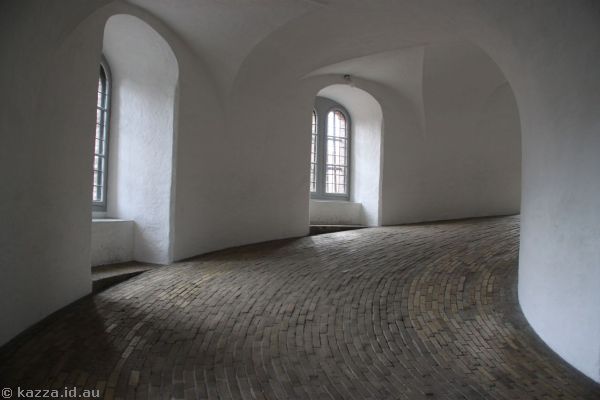 Spiral walkway up Rundetaarn