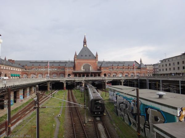 Copenhagen train station