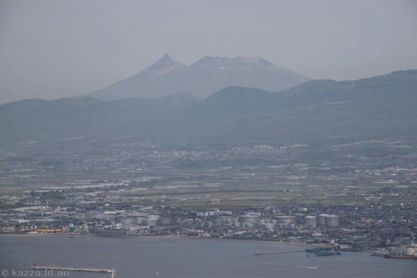 Hokkaido Koma-ga-take from Mt Hakodate