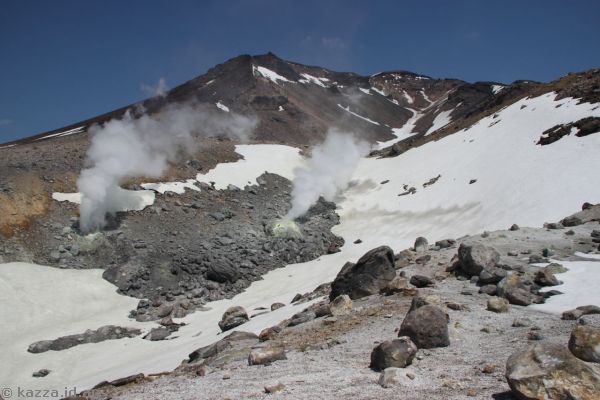 Fumaroles on Asahidake