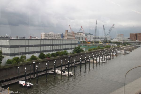 View across the Ebitori River
