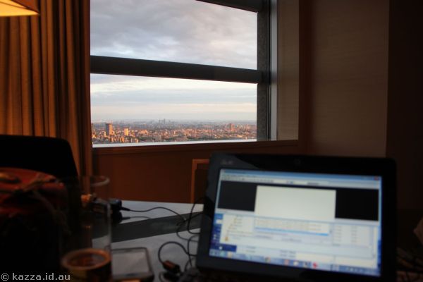 View from my work desk