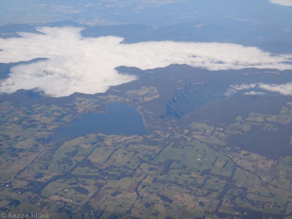 View towards Fitzroy Falls and Reservoir