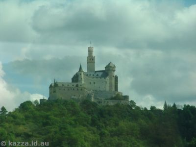 Rhine River castle