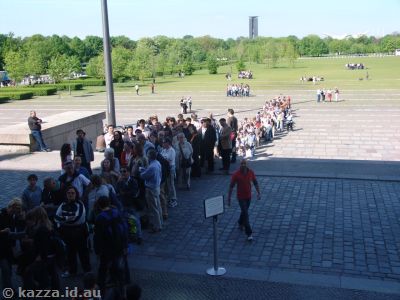 When we came out, the queue was well over an hour long